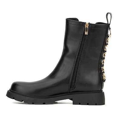 New York & Company Mandi Women's Chain Ankle Boots