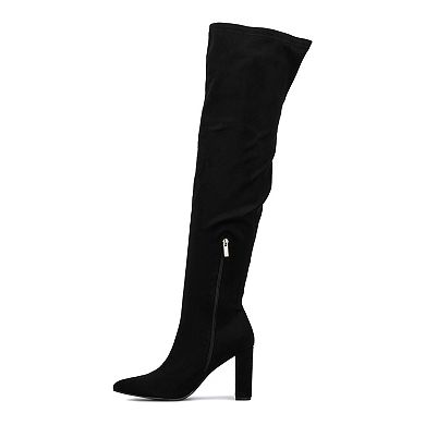 New York & Company Monia Women's Tall High-Heeled Boots