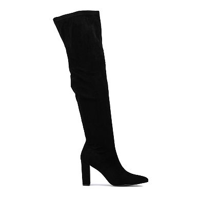 New York & Company Monia Women's Tall High-Heeled Boots