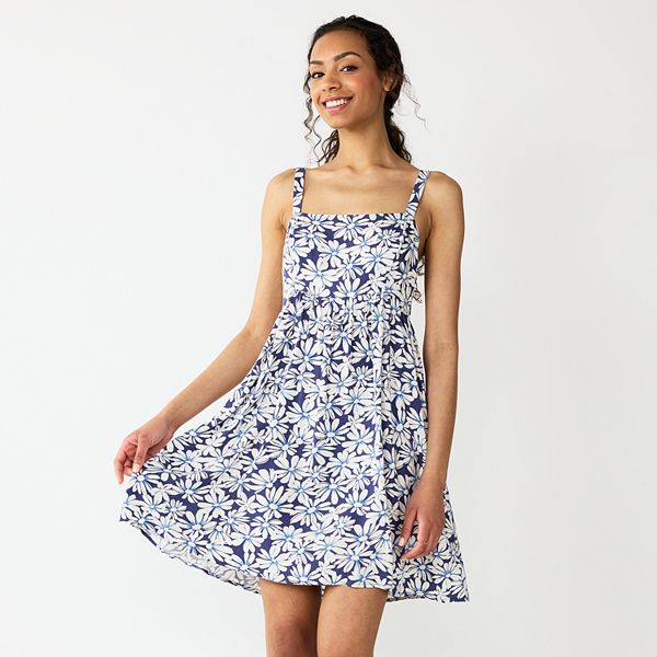 Juniors' Rewind ALine Skater Dress