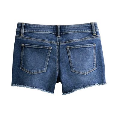 Girls 6-20 SO® Midrise Denim Shortie Shorts in Regular & Plus Size