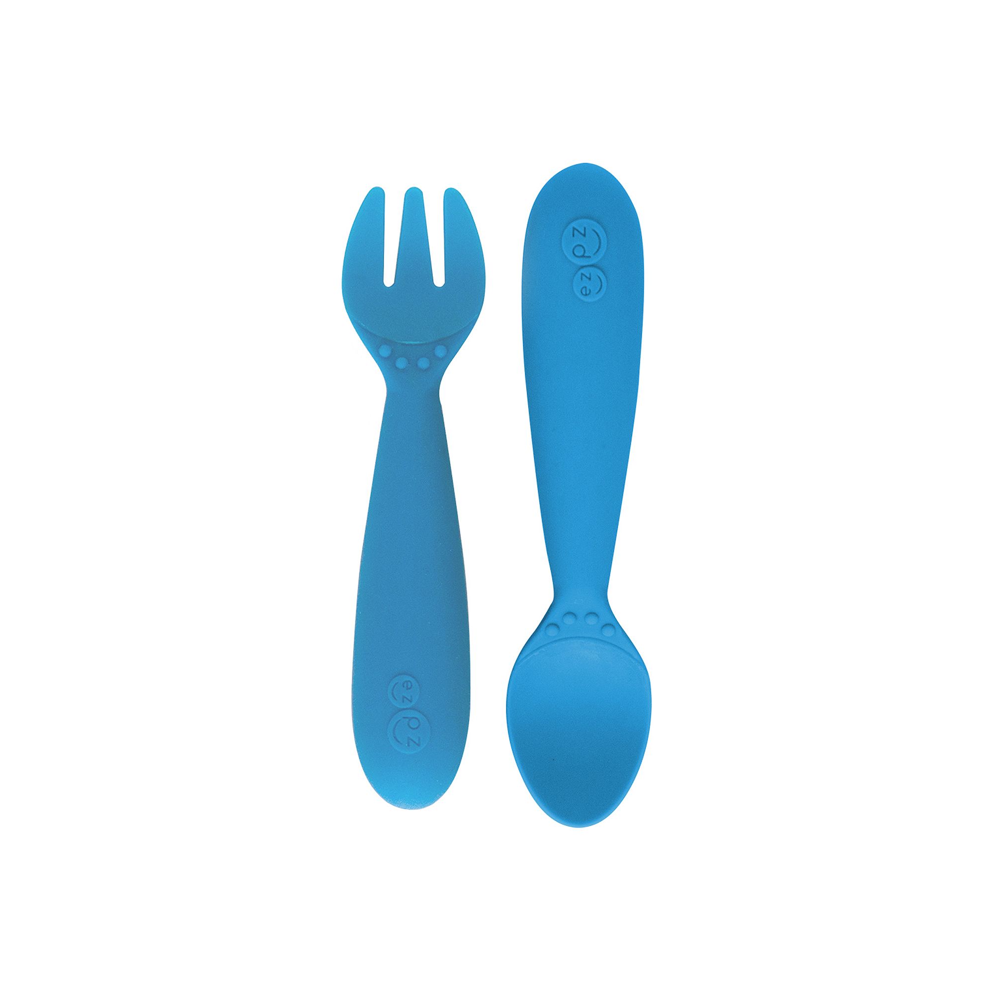 ezpz Mini Utensils, Blue