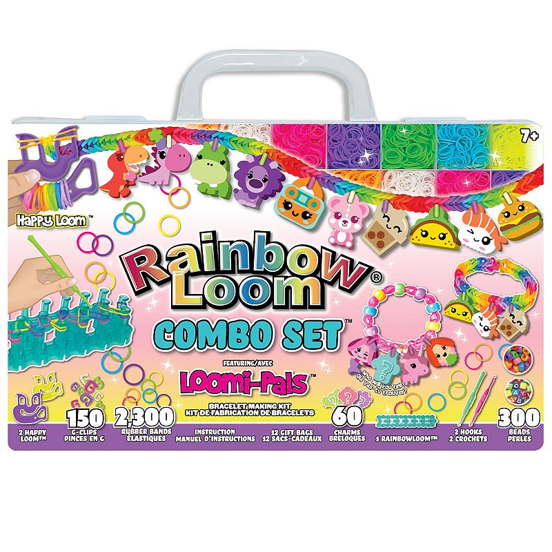 Rainbow Loom Loomi-Pals Bracelet Making Combo Set, Multicolor