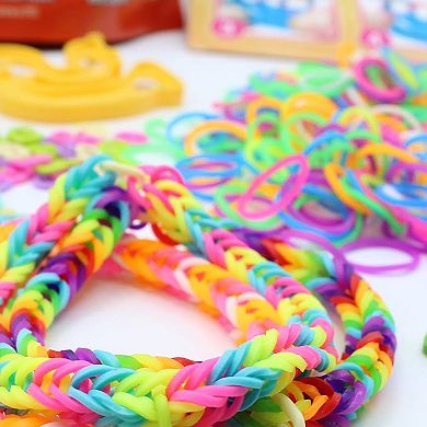 Rainbow Loom Loomi-Pals Mini Bracelet Making Combo with Happy Loom