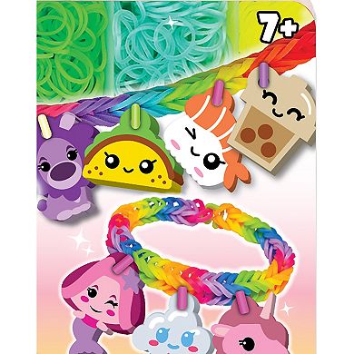 Rainbow Loom Loomi-Pals Mini Bracelet Making Combo with Happy Loom