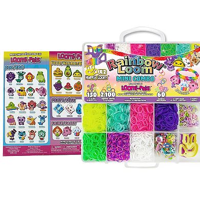 Rainbow Loom Loomi-Pals Mini Bracelet Making Combo with Happy Loom