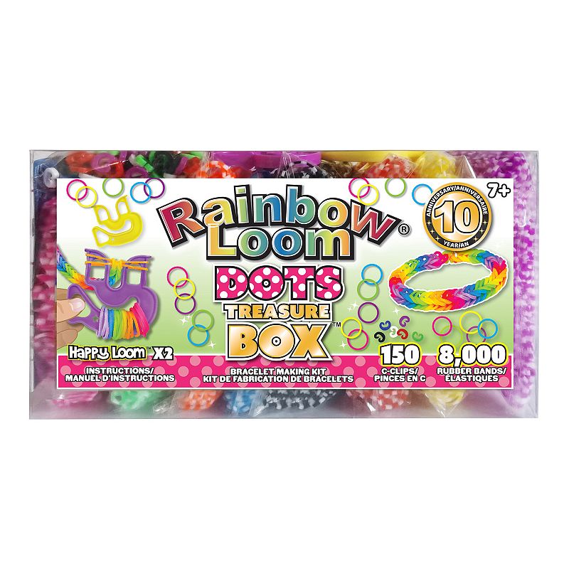 69057286 Rainbow Loom Treasure Box Bracelet Making Kit, Mul sku 69057286