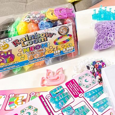 Rainbow Loom Neon Pastel Treasure Box