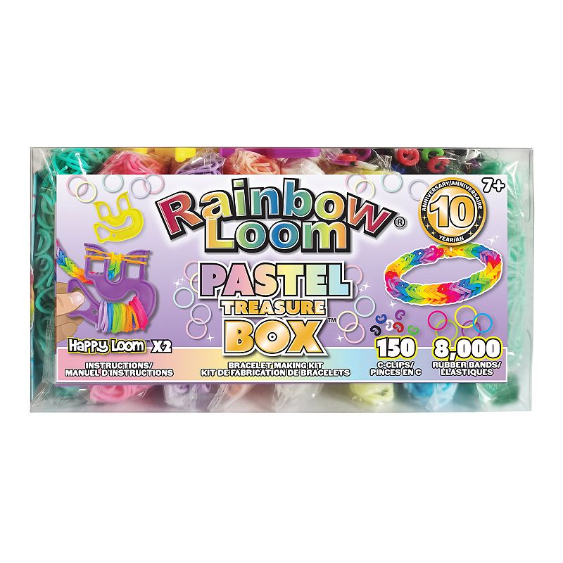 80699446 Rainbow Loom Neon Pastel Treasure Box, Multicolor sku 80699446