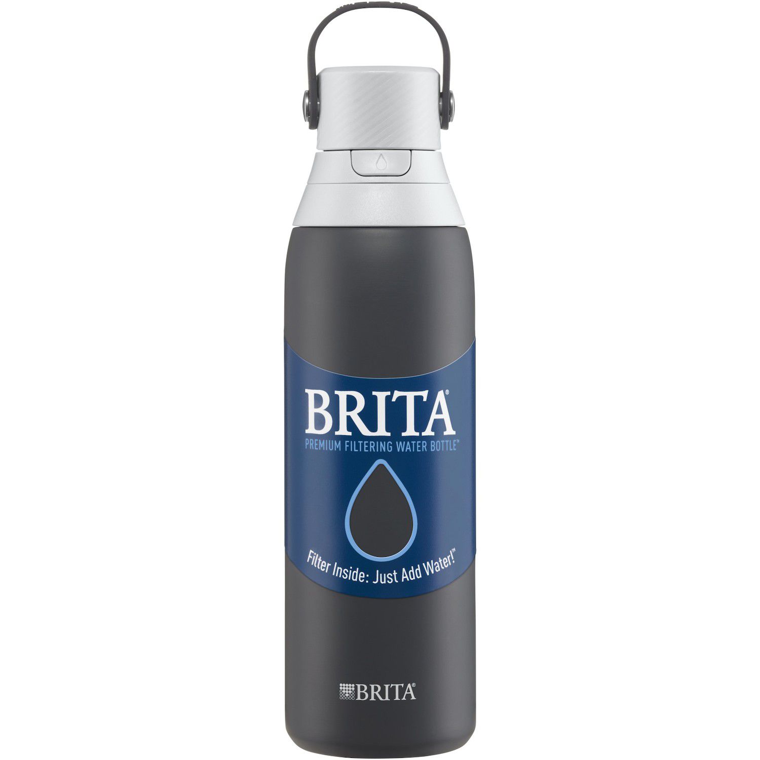 Bouteille Isotherme Brita Filtrée 20 Oz Acier Inoxydable Double Paroi Rose - Occasion