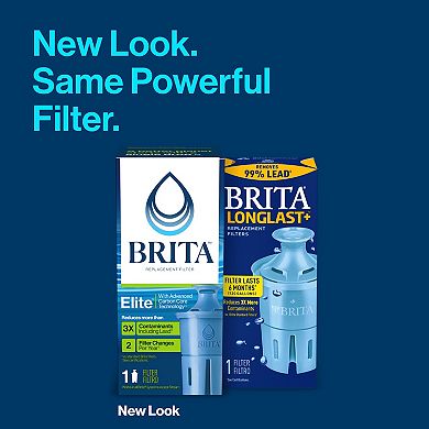 Brita Elite Water Filter with Advanced Carbon Core Technology