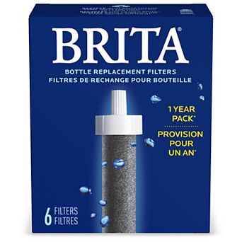 Brita Premium Water Bottle Replacement Filter 6 pk