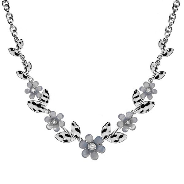 DRAPER JAMES RSVP™ Acetate Floral Statement Necklace