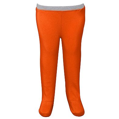 Newborn & Infant Orange/White Clemson Tigers Dream Team Raglan Long Sleeve Bodysuit Hat & Pants Set