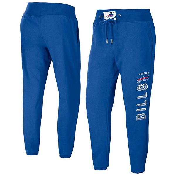 Women's WEAR by Erin Andrews Royal Buffalo Bills French Terry Jogger Pants