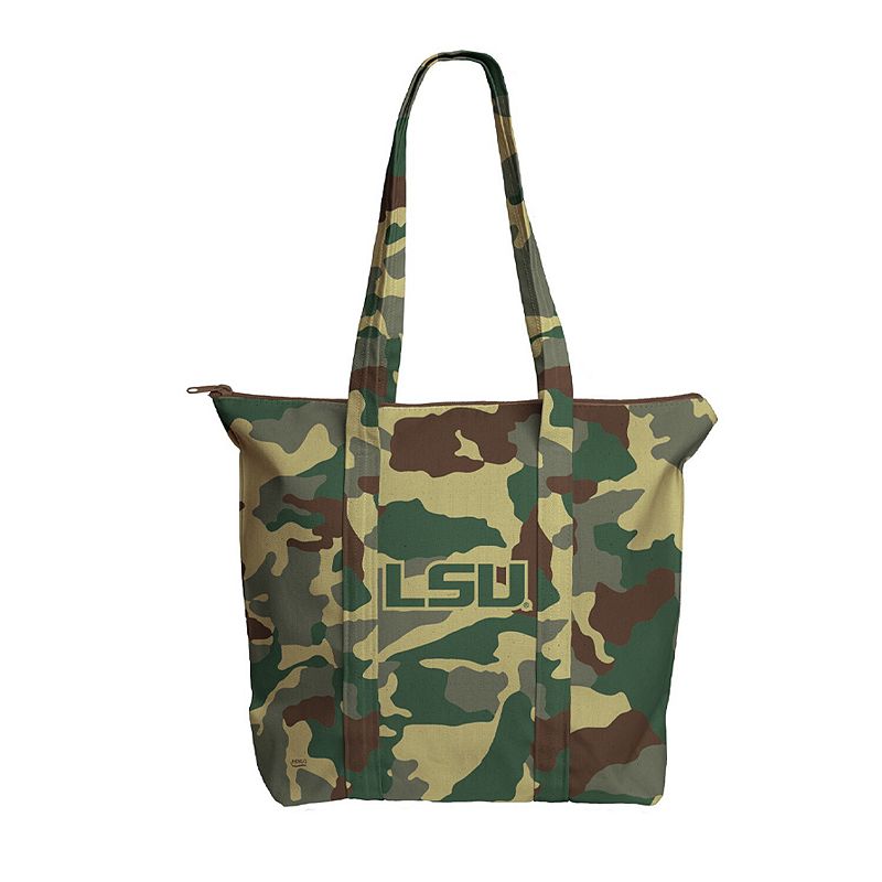 LSU Tigers Everyday Camo Tote Bag, Team