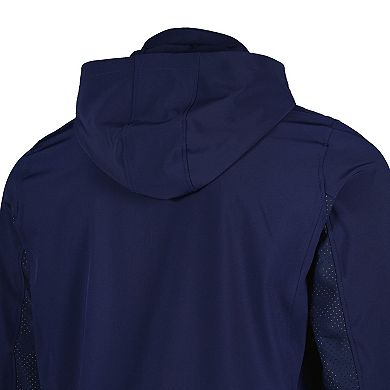 Men's Under Armour Navy Notre Dame Fighting Irish Squad 3.0 Full-Zip Jacket