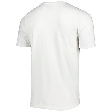 Men's adidas White Miami Hurricanes Pride Fresh T-Shirt