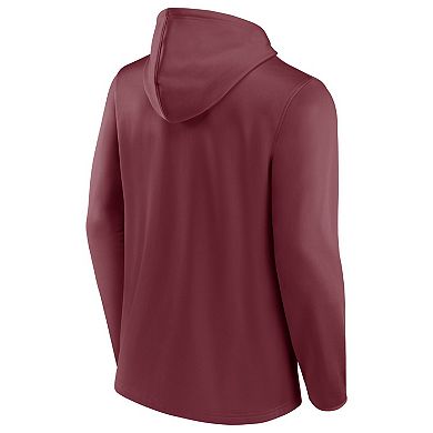 Men's Fanatics Branded Maroon Minnesota Golden Gophers Ball Carrier Full-Zip Hoodie