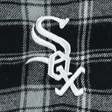 Men's Concepts Sport Black/Gray Chicago White Sox Ledger Flannel Boxers