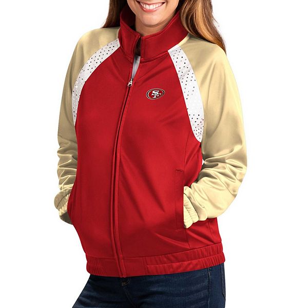 Women's G-III 4Her by Carl Banks Black New Orleans Saints Showup Fashion Dolman Full-Zip Track Jacket Size: Extra Large