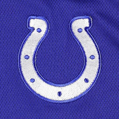 Men's Royal Indianapolis Colts Big & Tall Team Color Polo