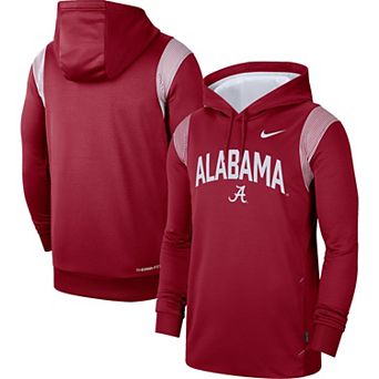 Men's Nike Crimson Alabama Crimson Tide 2022 Game Day Sideline Performance Pullover Hoodie