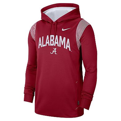 Men's Nike Crimson Alabama Crimson Tide 2022 Game Day Sideline Performance Pullover Hoodie