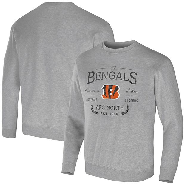 Cincinnati Bengals Neutral Colour Logo Crew Sweatshirt - Mens