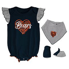 Outerstuff Girls Youth Pink Chicago Bears Prime Pullover Hoodie Size: Extra Large