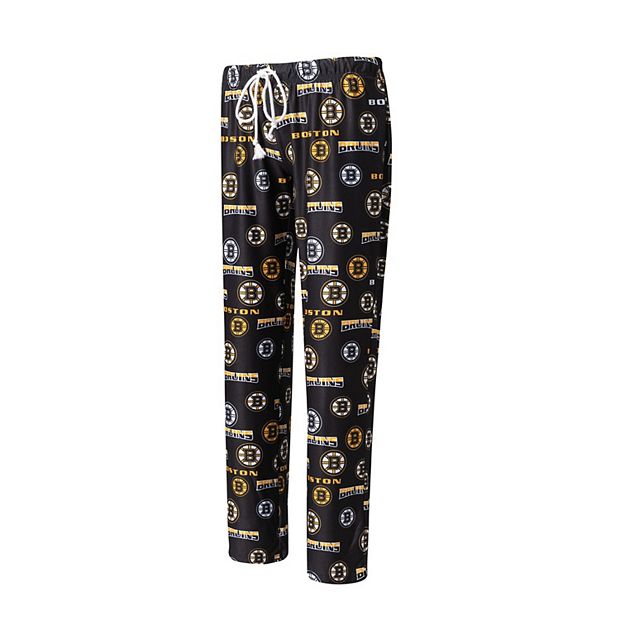 Concepts Sport Women's Boston Bruins Flannel Black Pajama Pants