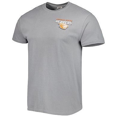 Men's Gray Oregon State Beavers Adventure Comfort Colors T-Shirt