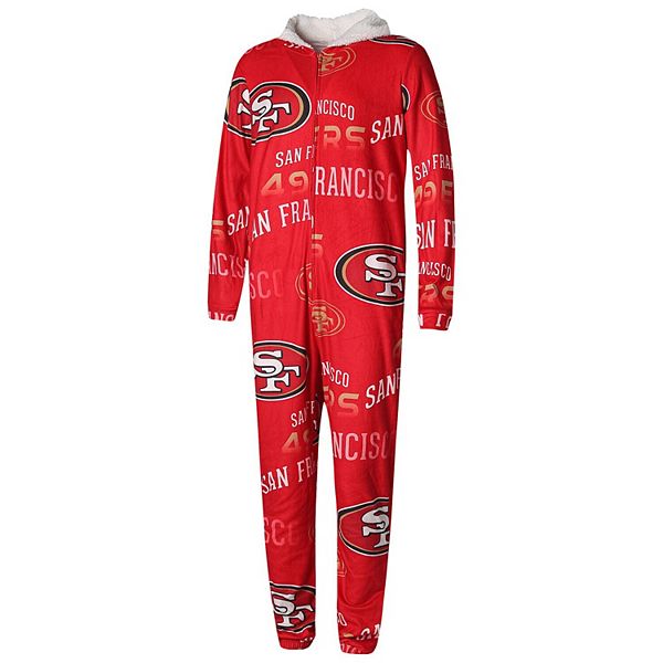 San Francisco 49ers Team Apparel Pajamas Mens Large NFL Red Sleepwear