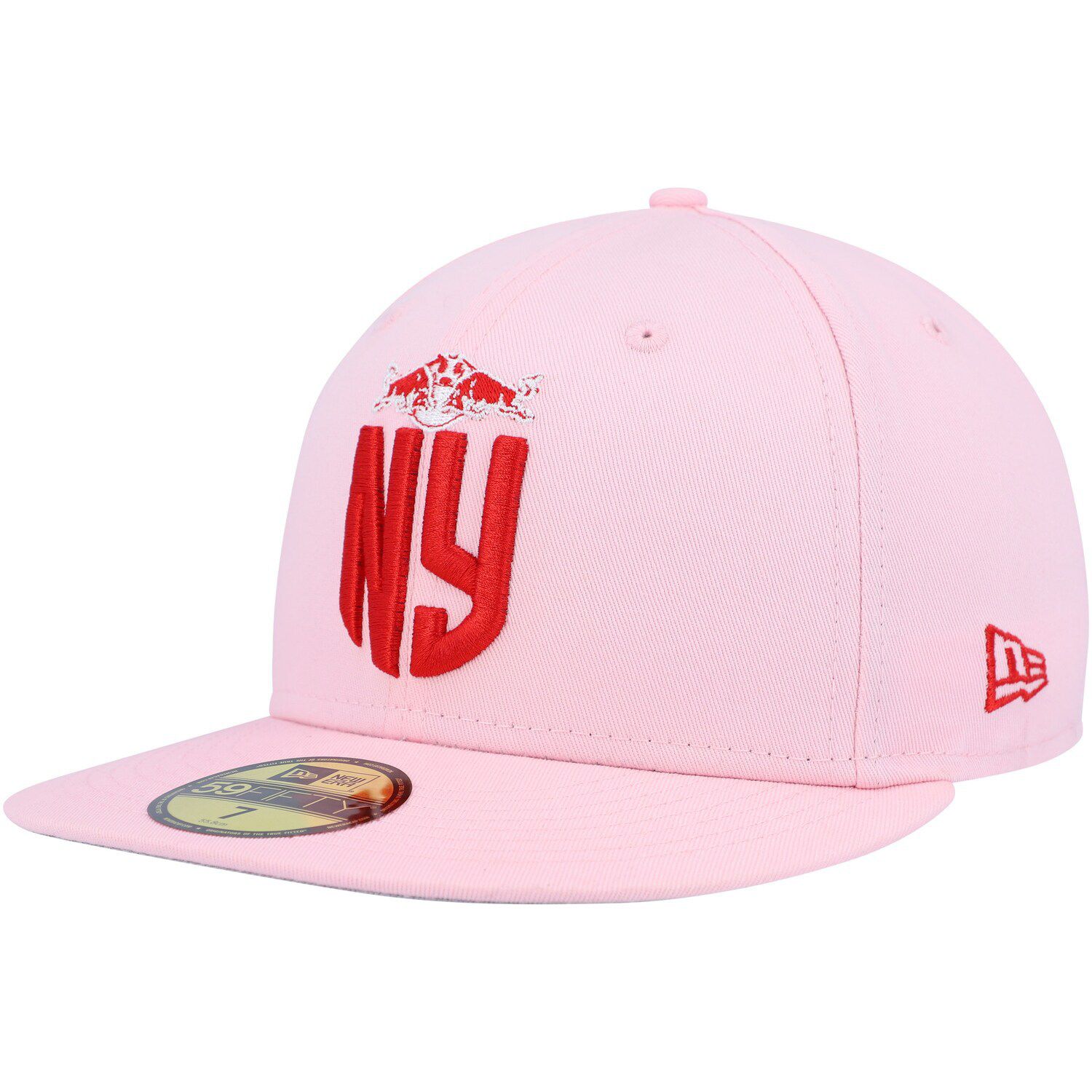 Men's New York Yankees New Era Red Lava Highlighter Logo 59FIFTY