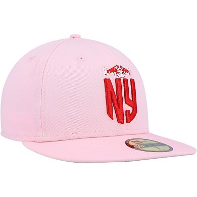 Men's New Era Pink New York Red Bulls Pastel Pack 59FIFTY Fitted Hat