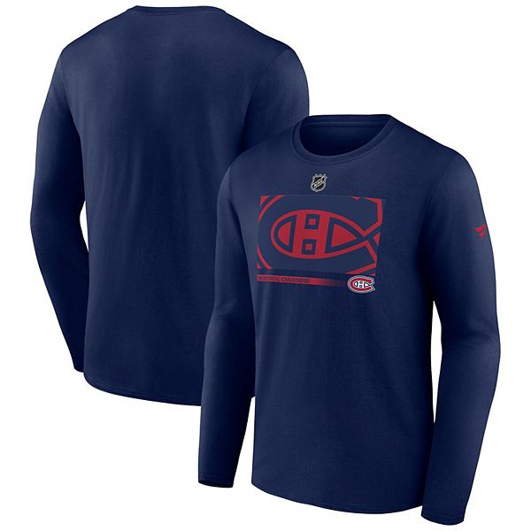 Men's Fanatics Branded Navy Montreal Canadiens Authentic Pro Core ...