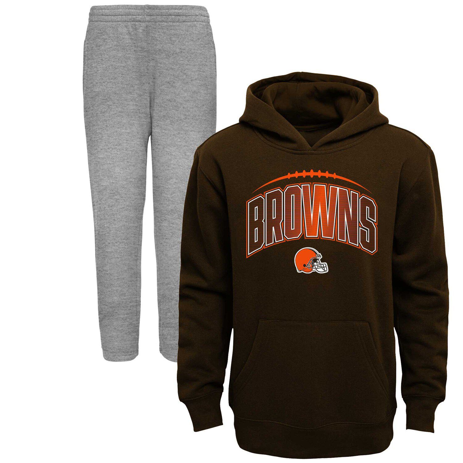 Men's NFL x Darius Rucker Collection by Fanatics Gray Cleveland Browns Fleece Jogger Pants Size: Extra Large