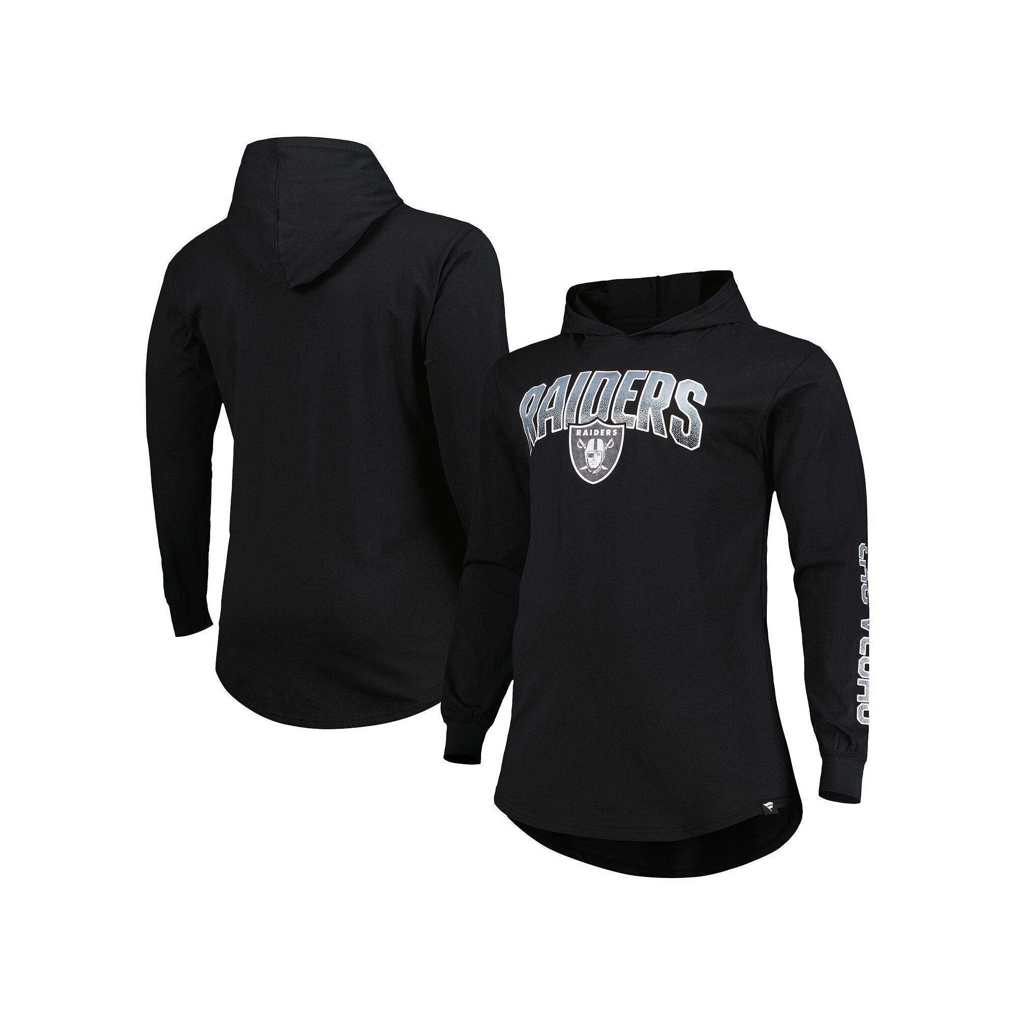 Mens Fanatics Branded Black Las Vegas Raiders Big & Tall Front Runner Pull