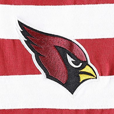 Men's Starter Cardinal/White Arizona Cardinals Halftime Long Sleeve T-Shirt