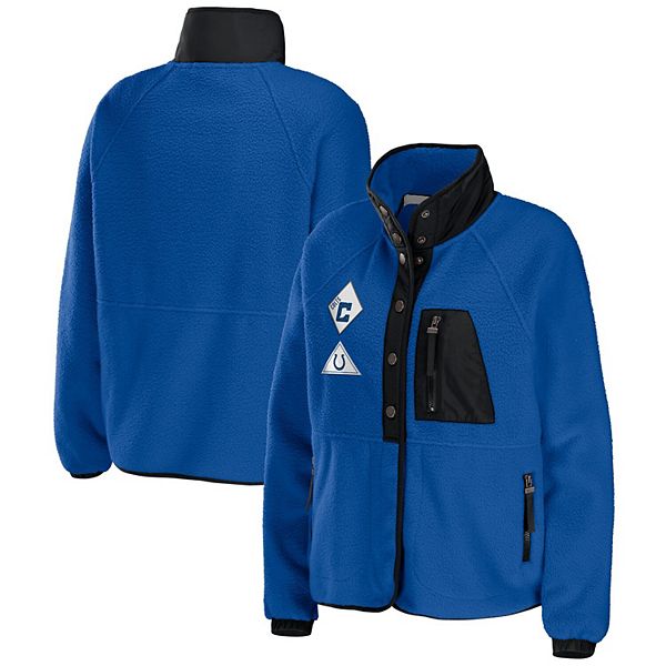 WEAR by Erin Andrews Colts Full-Zip Hoodie - Women's