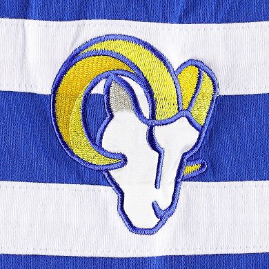 Men's Starter Royal/White Los Angeles Rams Halftime Long Sleeve T-Shirt