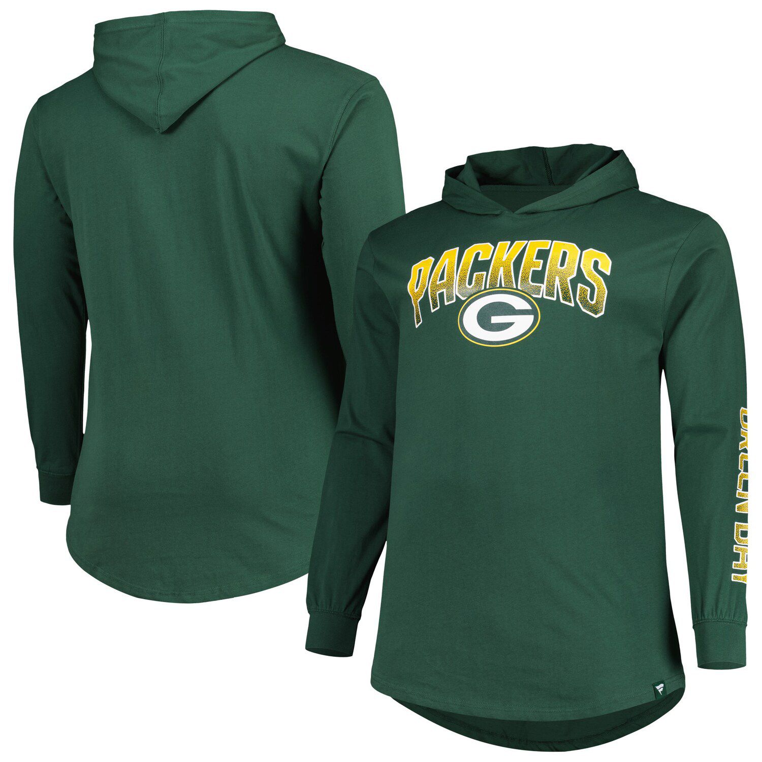 Green Bay Packers Fanatics Branded Women's Colors of Pride Colorblock  Pullover Hoodie - Green/Gold