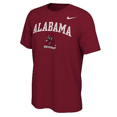 Men's Nike Crimson Alabama Crimson Tide Vault Logo T-Shirt