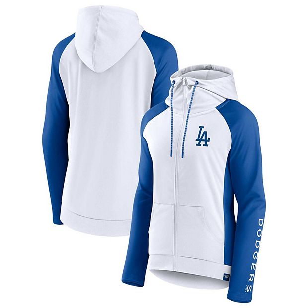 Women's Fanatics Branded Royal Los Angeles Dodgers Over Under Pullover Hoodie