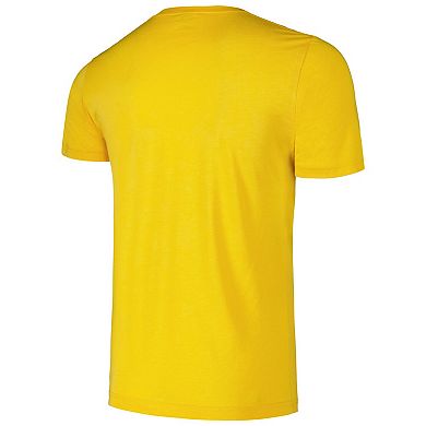 Men's Homage Gold Pittsburgh Pirates Hyper Local Tri-Blend T-Shirt