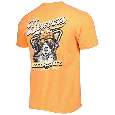Men's Orange Oregon State Beavers Man's Best Friend Comfort Colors T-Shirt