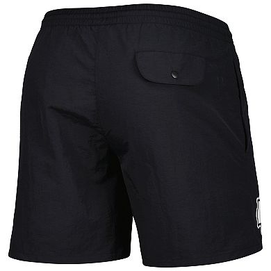 Men's Mitchell & Ness Black Kansas City Chiefs Team Essentials Nylon Shorts