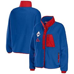 Buffalo Bills New Era Women's Coaches Raglan Full-Snap Jacket - Royal