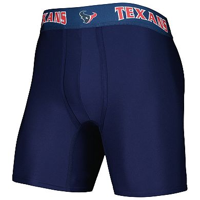 Men's Concepts Sport Navy/Red Houston Texans 2-Pack Boxer Briefs Set