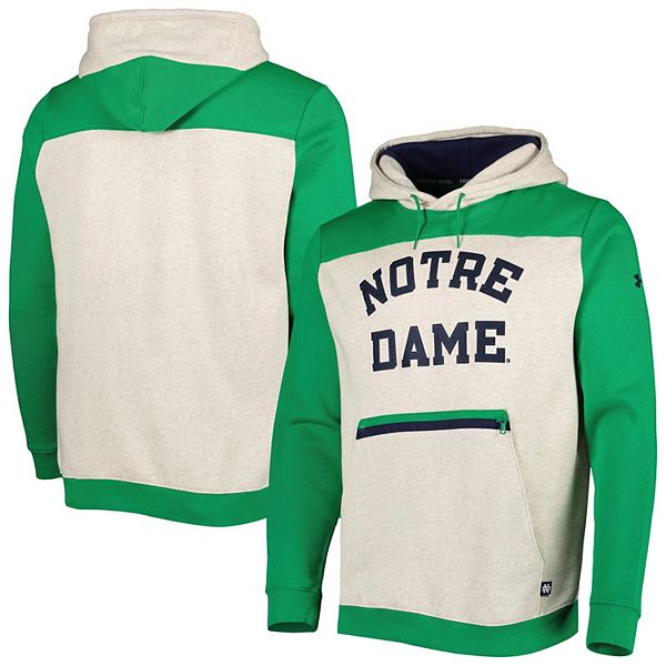 Notre dame green on sale pullover